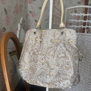 Lace & Gold Shabby-Chic Purse